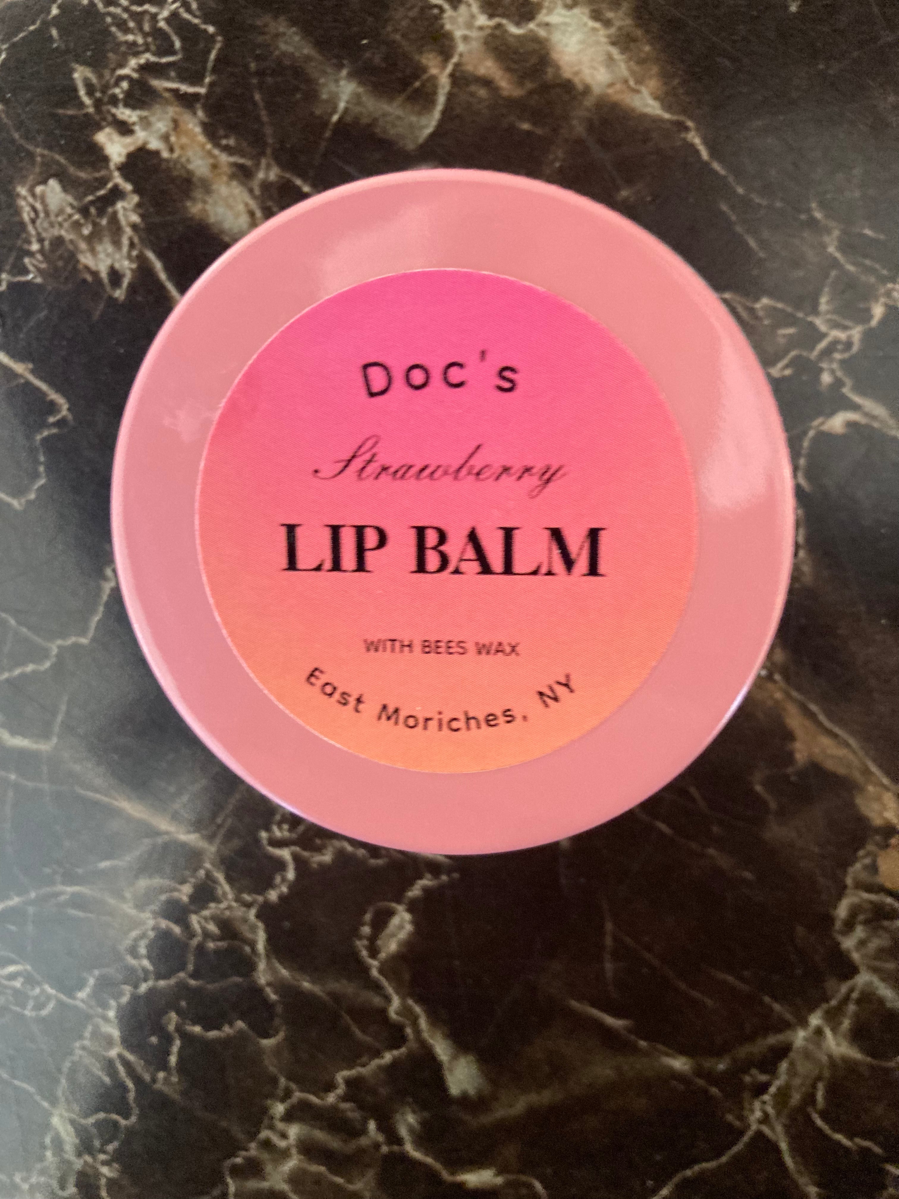 Doc's Strawberry Lip Balm
